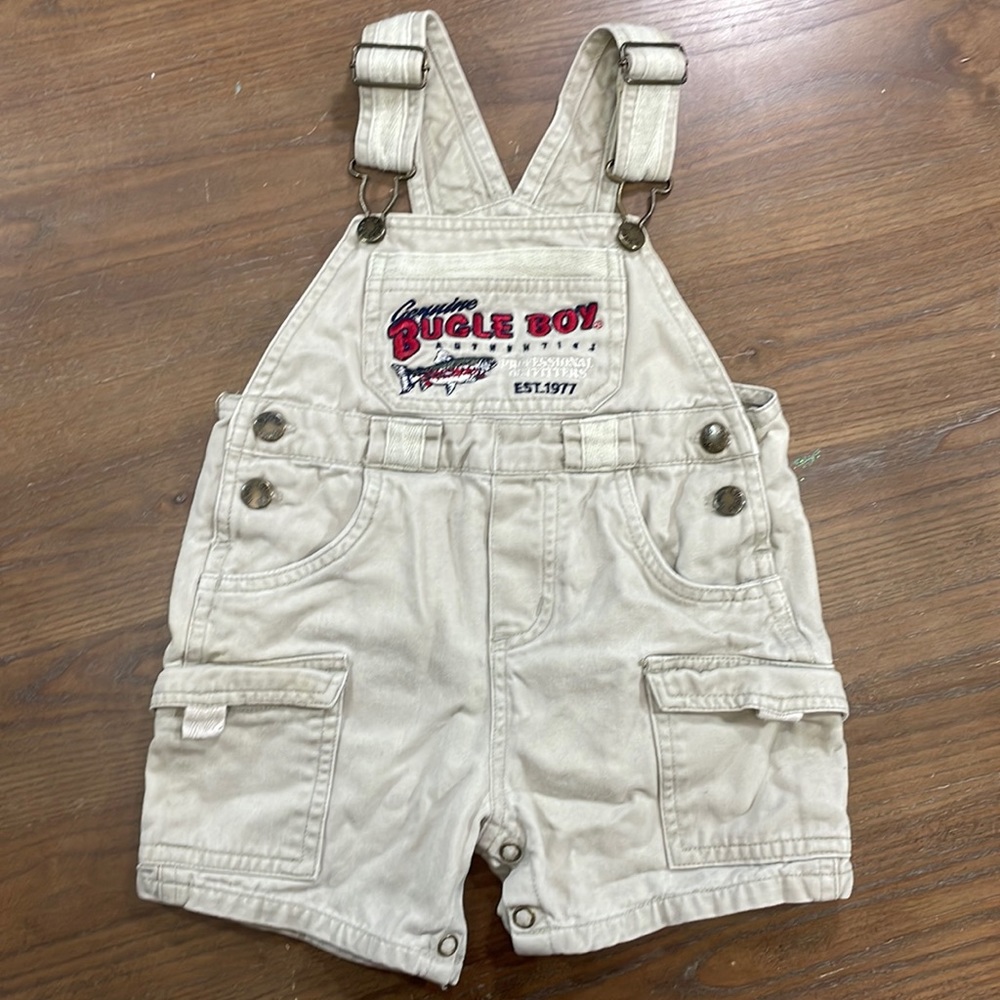 Vintage Genuine Bugle Toddler Boy Overalls